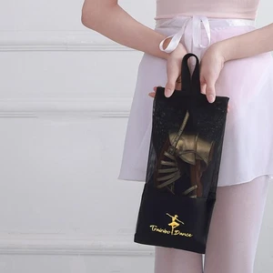 Ballet Dance Shoe Bag with Zipper Oxford Cloth Lightweight Pointe Shoe Bag - Picture 1 of 7