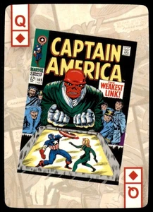 Tarjetas de poker 2013 "¡El eslabón más débil!" Tarjeta de cómic inglesa #QUEEN OF DIAMONDS - Imagen 1 de 2