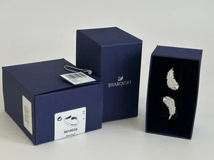 Swarovski schöner Feder Armreif Armband 5515032 rhodiniert mit Box - Bild 1 von 11