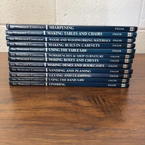The Workshop Companion Books Techniques For Better Woodworking Engler Lot of 12 - Foto 1 di 10