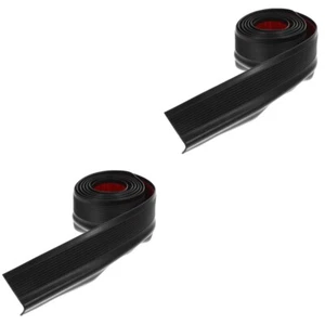 2 Rolls Antirutschmatte Für Treppen Handhaben Schwarz Eckschützer Klebeband - Bild 1 von 12