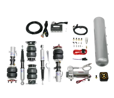 Kit de suspensión de bolsa de aire TOPair con AccuAir e+ Management para-99-05 (INCL M3), TRACCIÓN TRASERA Foto 1 de 4