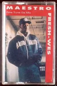 Maestro Fresh-Wes - Fine Tune Da Mic KASSETTE RAP LMR 1993 NM OOP - Bild 1 von 2
