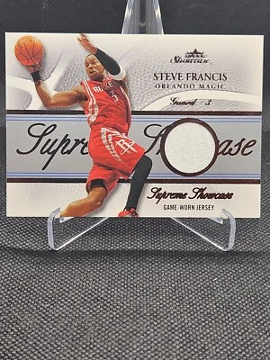 2004-05 Fleer Showcase Jersey Steve Francis SS-SF - Image 1 of 2