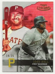 2020 Topps Gold Label JOSH BELL Class 3 Red 18/25 Pirates #78 - Bild 1 von 1