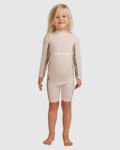 BNWT BILLABONG GIRLS KIDS UV SUNSUIT SIZE 4 SO CUTE RRP $79.99 - Picture 1 of 8