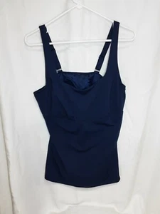 Lands' End Tankini Swimsuit Top Women's Size 16DD -D67 - Picture 1 of 5