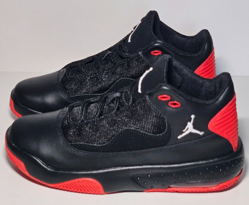 Nike Kids Jordan Max Aura 2 (GS) CN8094 060 nero bianco cile rosso taglia US 6Y