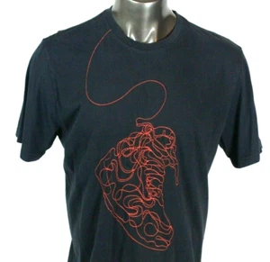  Nike Athletic Dept Uptempo Foamposite bestickt genäht Schuh T-Shirt Herren XL - Bild 1 von 9