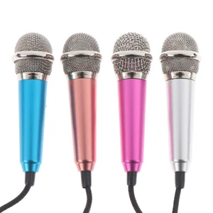 Mini 3,5 mm Stereo Mic Audio Mikrofon für das Handy Zubehjj - Bild 1 von 12