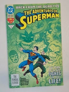 ADVENTURES OF SUPERMAN #500 DC COMICS 1993 BACK FROM THE DEAD B - Picture 1 of 2