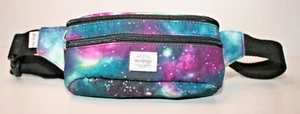 HotStyle 521s Hiking Fanny Pack Waist Bag Blue Purple Galaxy Pattern - Picture 1 of 4