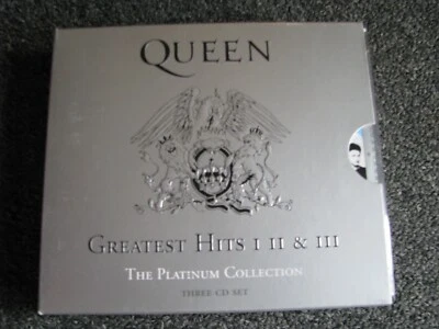 Queen-Greatest Hits I II & III CD-3 CD Box-2000 EU-The Platinum Collection-Parlo - Bild 1 von 4