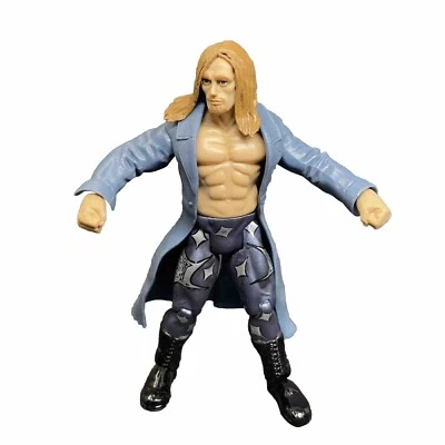 Edge Jakks Pacific Action Figure WWE WWF 1999 Blue Wrestling w/Jacket - Image 1 of 4