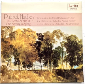 Lyrita SRCS 106 Patrick Hadley Trees So High / One Morning in Spring / Boult NM - Picture 1 of 4