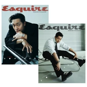 ESQUIRE Korea 2025 January Sukku Son, ATEEZ Seonghwa, Ong Seong-wu, NMIXX Jiwoo - Imagen 1 de 3