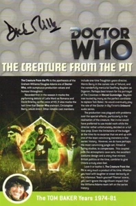 Doctor Who: The Creature from the Pit DVD Insert Signed by DICK MILLS - Picture 1 of 1