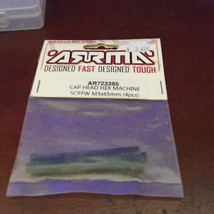 ARRMA AR723365 Cap Head Screw 3x65mm 4 ARAC9808 Elec Car/Truck Replacement Parts - Picture 1 of 2