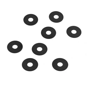 Axon 0.3mm Wheel Spacer 8 pcs Black #PG-SW-003 - Picture 1 of 2