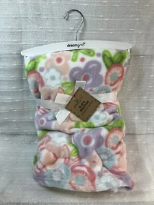 Dreamgro Niñas Floral Bebé Manta Seguridad Lovey Peluche Flor Dream Gro NUEVO - Imagen 1 de 10