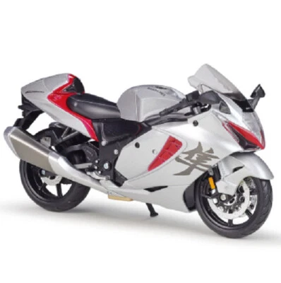 MAISTO 1:12 2022 Suzuki GSX 1300R Hayabusa MOTORCYCLE BIKE DIECAST MODEL - Image 1 of 4