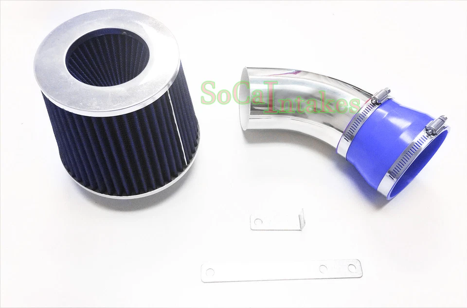 BLUE Short Air Intake & Filter set For 1996-1999 Buick Lesabre Park Ave 3.8L V6 - Image 1 of 1