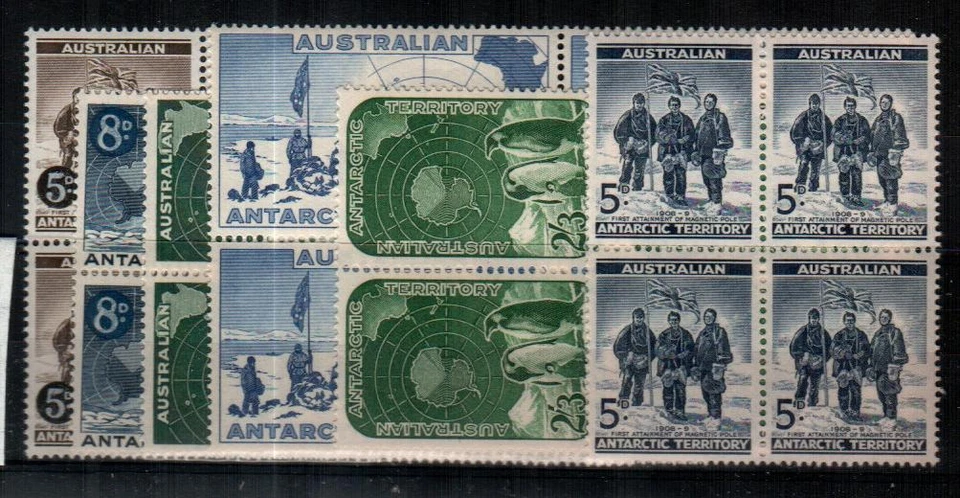 Australia Scott L1-6 Mint NH blocks [TG1495] - Image 1 of 1