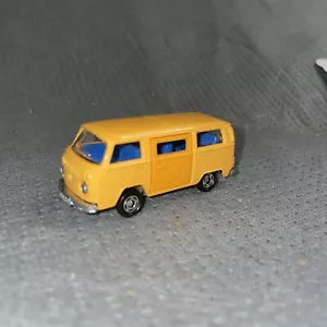 Tomica VW Microbus Orange with Blue Seats, Made in Japan, F29. CLEAN SEE PHOTOS - Picture 1 of 22
