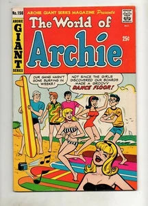 Archie Giant Serie #156 SCHÖNER SEHR GUTER ZUSTAND 8.0 BETTY VERONICA BIKINI BADEANZUG COV 1968 - Bild 1 von 2