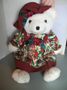 Main Joy Limited Teddybär rotes Baskenmütze rote Rose Kostüm - Bild 1 von 8