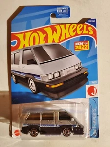 HOT WHEELS - 1986 TOYOTA VAN - SILVER - 173 OF 250 - J-IMPORTS 7 OF 10 NIP - Picture 1 of 2