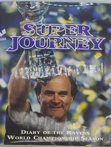 Super Journey Diary Of The Ravens World Championship Season NFL Comcast Hardback - Picture 1 of 9