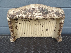 Antique 1890's Humphrey Radiantfire Gas Heater, #201 202 Parts Top Back Only - Picture 1 of 13