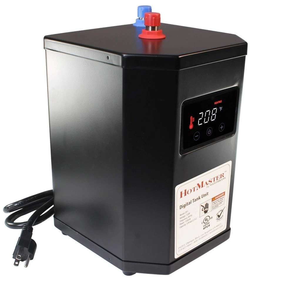 Westbrass DT18N HotMaster DigiHot Digital Instant Hot Water Tank System-13x10x10 - Image 1 of 4