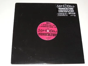 SOFT CELL monoculture 12" RECORD JAN DRIVER HOUSE ELECTRO - Foto 1 di 1