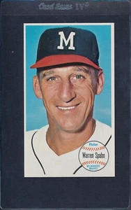 1964 Topps Giants #031 Warren Spahn Braves NM *1072 - Picture 1 of 1