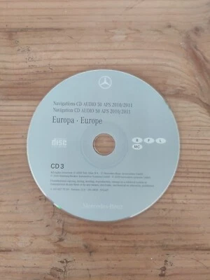 CD Navigation Mercedes Audio 50 APS NTG2 France Belgium Lux MC 2010/2011 orange - Bild 1 von 3