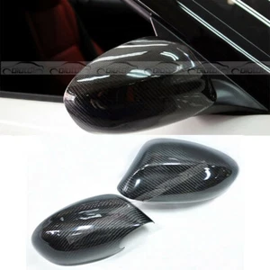Tapas de cubierta de espejo retrovisor lateral de fibra de carbono real para BMW E89 Z4 2009-2015 - Imagen 1 de 11