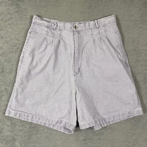 Patagonia Shorts Girl Size 14 Lavender Purple Khaki Chino Cotton Youth 6" Inseam - Picture 1 of 11