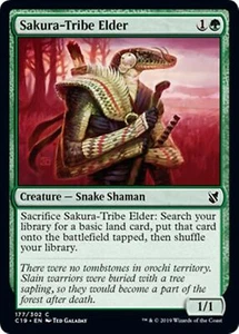 MTG - SAKURA-TRIBE ELDER - Commander 2019 (C) - Picture 1 of 1