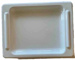 Jepcor bianco con smalto rosso vintage metallo forno/tavolo/congelatore mari cinesi H061 - Foto 1 di 3