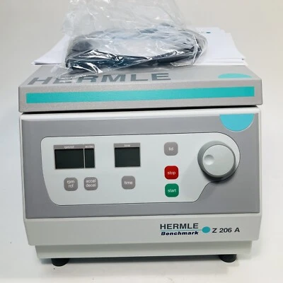 NEW Hermle Z206A Universal Lid Lock Compact Centrifuge - Image 1 of 4