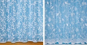 Beautiful Net Curtains Sold By The Metre - Floral, Leaf, Bird, Lace, Voile - Picture 1 of 3