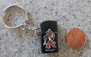 Vintage 1994 GRATEFUL DEAD BEAR miniature lighter on a keychain - Picture 1 of 3