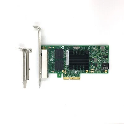 NEW Intel I350-T4 PCI-Express PCI-E Four RJ45 Gigabit Ports Server Adapter NIC - Image 1 of 4