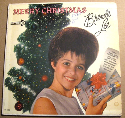1964 First Pressing "Merry Christmas" Brenda Lee Mono - Decca DL 4583 - Image 1 of 4