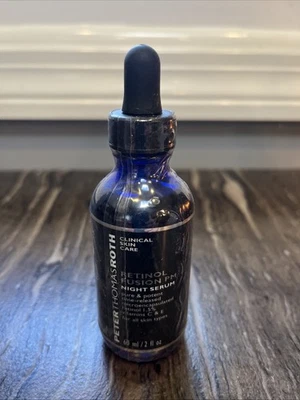 PETER THOMAS ROTH Retinol Fusion PM Night Serum 2oz NEW Sealed For All Skin Type - Image 1 of 4