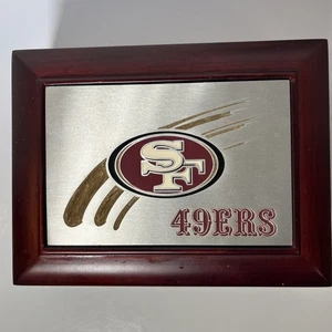 San Francisco 49ers Wooden Keepsake Box - Picture 1 of 13