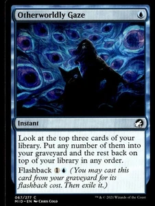 2021 Innistrad: Midnight Hunt Otherworldly Gaze Expansion/Common #67 - Picture 1 of 2