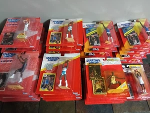 🏀 Lot Of (37) Kenner Starting Lineup NBA NJ NEW JERSEY NETS Toy Action Figures - Picture 1 of 23